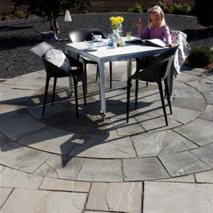 grey sandstone cirkel Ø 4 meter