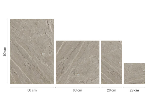 Tegning Af Mix Størrelser Farve Naturel