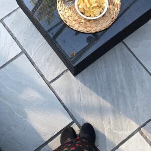 Grå fugesand til terrasse